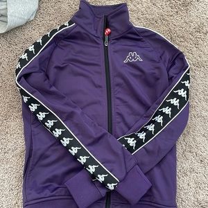 Purple Kappa Track Jacket